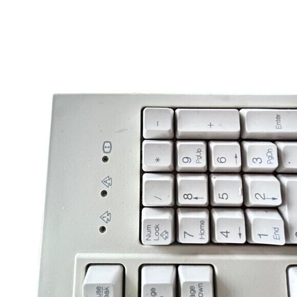 Vintage IBM PS/2 Mechanical Keyboard Model: KB-7953  not‎ tested - Picture 6 of 10